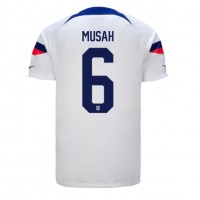 Echipament fotbal Statele Unite Yunus Musah #6 Tricou Acasa Mondial 2022 maneca scurta